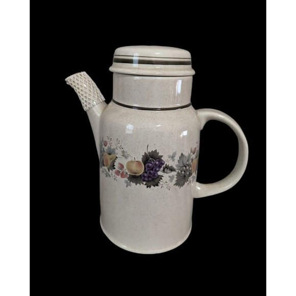 Royal Doulton Harvest Garland Cramer and coffee pot with lid stoneware - Picture 1 of 13